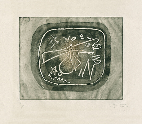 Georges Braque, "Théogonie I", Vallier 45