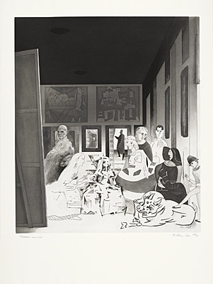 Richard Hamilton, "Picasso's meninas", Lullin 91