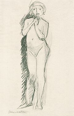 Henri Matisse, "Stehender Mädchenakt"