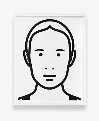 Julian Opie, "Calli."